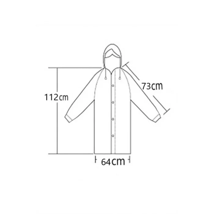 Yağmurluk Unisex MRC 881 - Bebe Mavisi