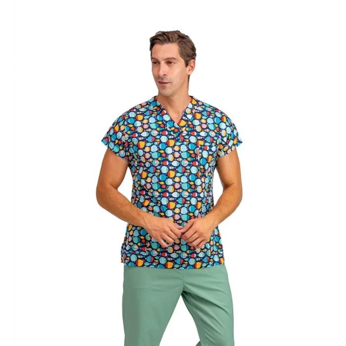 Yarasa Kol Desenli Tek Üst - 5001 Balık