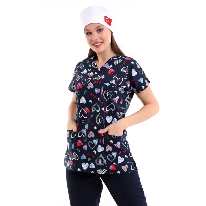 Yarasa Kol Desenli Unisex Tek Üst - 5004 Laci Love