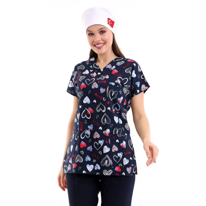 Yarasa Kol Desenli Unisex Tek Üst - 5004 Laci Love