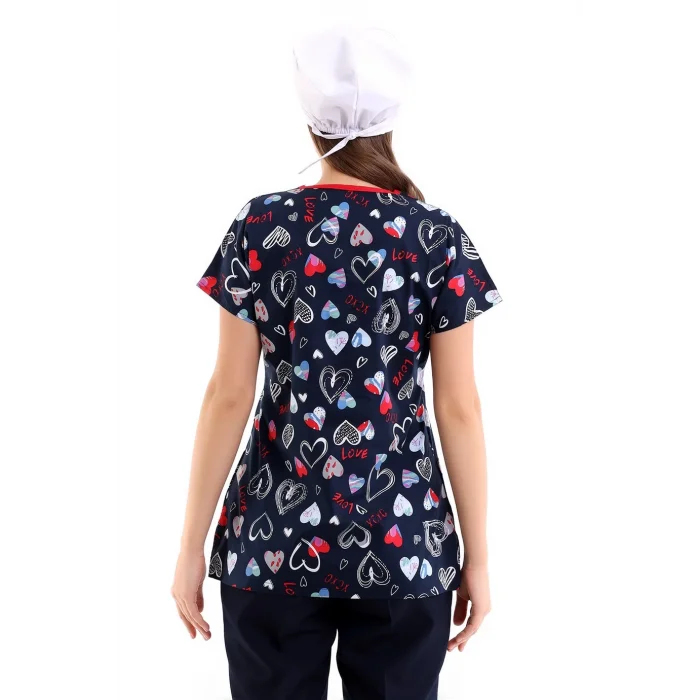 Yarasa Kol Desenli Unisex Tek Üst - 5004 Laci Love