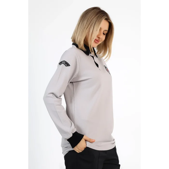 Yeni Tip Güvenlik Uzun Kol Penye Tişört