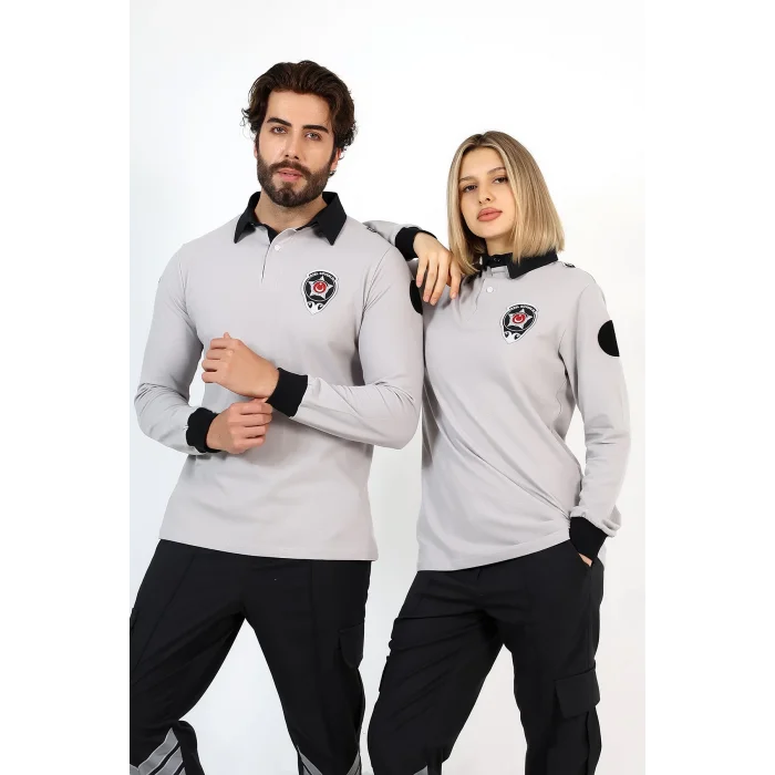 Yeni Tip Güvenlik Uzun Kol Penye Tişört