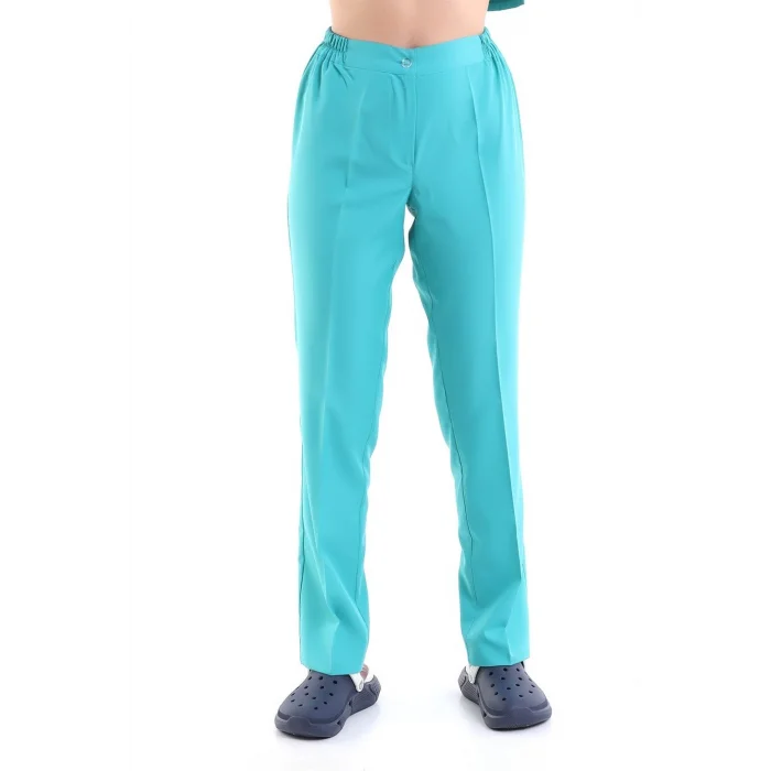 Zarf Yaka Kadın Takım - 27 Su Yeşili