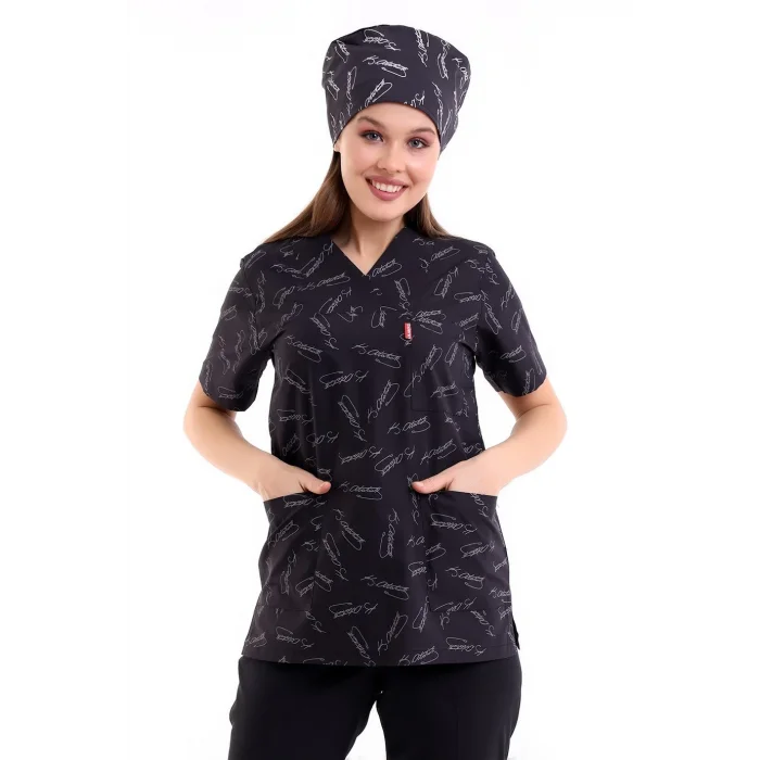 Zarf Yaka Desenli Üst - 1904 Kemal Atatürk