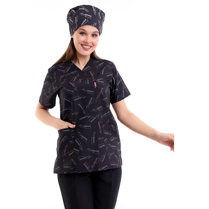 Zarf Yaka Desenli Üst - 1904 Kemal Atatürk