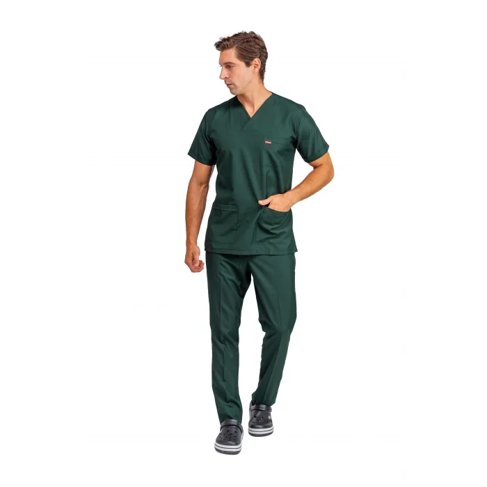 Zarf Yaka Erkek Takım - 38 Ördek Başı Yeşili