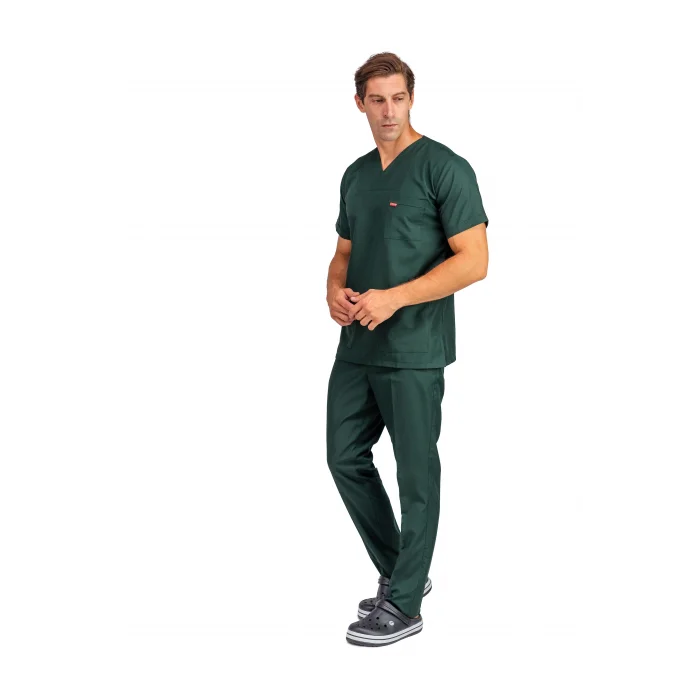 Zarf Yaka Erkek Takım - 38 Ördek Başı Yeşili