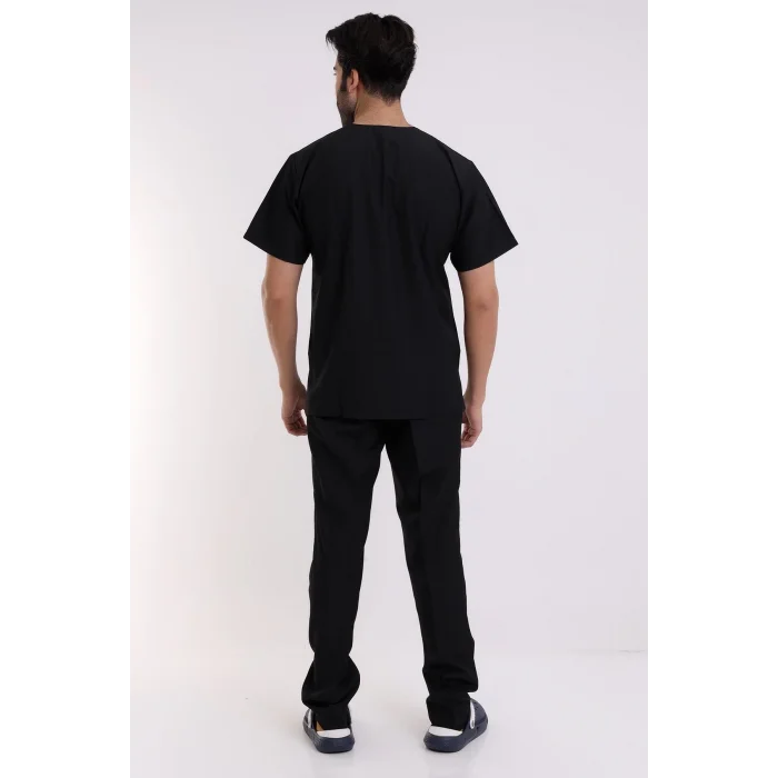 Zarf Yaka Erkek Takım - 48 Siyah