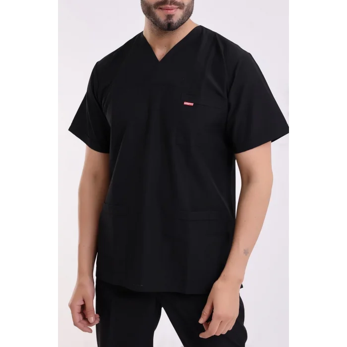 Zarf Yaka Erkek Takım - 48 Siyah