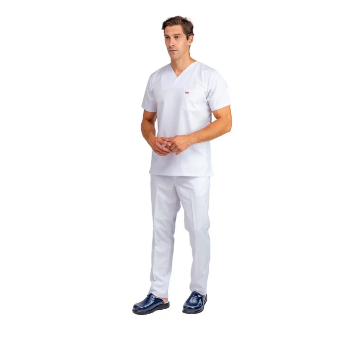 Zarf Yaka Erkek Takım - Beyaz