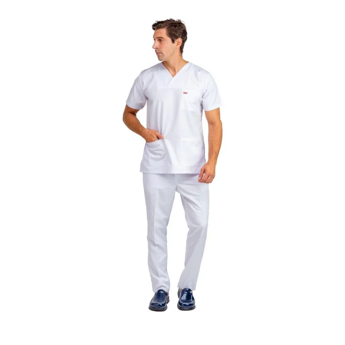 Zarf Yaka Erkek Takım - Beyaz