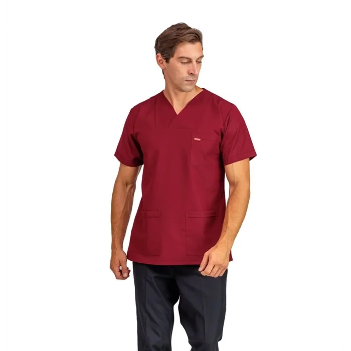 Zarf Yaka Erkek Tek Üst - 19 Bordo