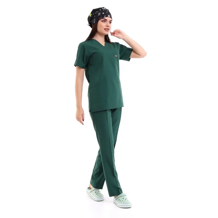 Zarf Yaka Kadın Takım - 58 Yeşil