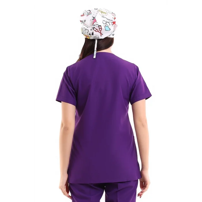 Zarf Yaka Kadın Tek Üst - 54 Mor