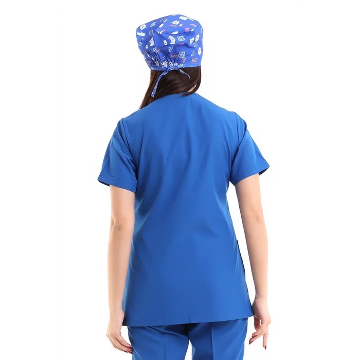 Zarf Yaka Kadın Tek Üst - 56 Koyu Saks