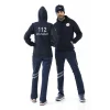 112 Acil Sağlık Unisex Kapüşonlu Sweatshirt - Lacivert