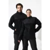 Soft Shell Robalı Unisex Polar Mont - Siyah