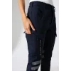 Acil Sağlık Soft Shell Outdor Kışlık Kadın Pantolon - Lacivert