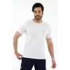 Acil Sağlık Yuvarlak Yaka Penye Kısa Kol Tshirt - Beyaz