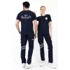 Acil Sağlık Yuvarlak Yaka Penye Kısa Kol Tshirt - Lacivert