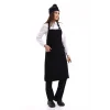 Askılı Önlük Cepli - 48 Siyah