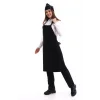 Askılı Önlük Cepli - 48 Siyah