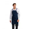 Barista Askılı Önlük Çift Cepli - Lacivert