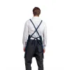 Barista Askılı Önlük Tek Cepli - Lacivert
