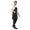 Barista Askılı Önlük Tek Cepli - Siyah