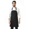 Barista Boyundan Askılı Önlük Tek Cepli - Siyah