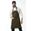 Barista Boyundan Askılı Önlük Tek Cepli - Yeşil