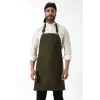 Barista Boyundan Askılı Önlük Tek Cepli - Yeşil