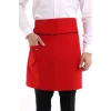Bel Önlük - Kırmızı Siyah Biyeli