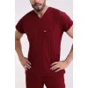 Bflex Unisex Likralı Yarasa Kol Takım - 6407 Bordo