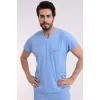 BFLEX UNİSEX LİKRALI YARASA KOL TAKIM ALASKAN BLUE DOKTOR HEKİM