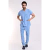 BFLEX UNİSEX LİKRALI YARASA KOL TAKIM ALASKAN BLUE DOKTOR HEKİM