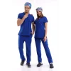 BFLEX UNİSEX LİKRALI YARASA KOL TAKIM DAZZLİNG BLUE TEMİZLİK PERSONELİ