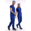 BFLEX UNİSEX LİKRALI YARASA KOL TAKIM DAZZLİNG BLUE TEMİZLİK PERSONELİ