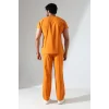 BFLEX UNİSEX LİKRALI YARASA KOL TAKIM ORANGE OCHRE KLİNİK DESTEK