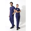 BFLEX UNİSEX LİKRALI YARASA KOL TAKIM PATROİT BLUE HEMŞİRE