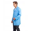 Doktor Öğretmen Erkek Önlük Ara Boy Ceket Yaka - 31 Açık Mavi