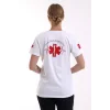 Paramedik Dry Touch Unisex Kısa Kol Tshirt - Beyaz
