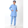 SOFT LİKRALI TESETTÜR FORMA TAKIM İKİ ÇITÇIT ALASKAN BLUE