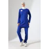 SOFT LİKRALI TESETTÜR FORMA TAKIM İKİ ÇITÇIT DAZZLING BLUE