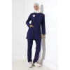 SOFT LİKRALI TESETTÜR FORMA TAKIM İKİ ÇITÇIT PATROIT BLUE
