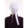 Tesettür Bone - 101 Beyaz