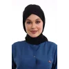 Tesettür Boyun Bağlamalı Bone - 116 Siyah