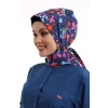 Tesettür Boyun Bağlamalı Bone - 3912 Kelebek