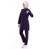 Tesettür Forma Takımı Full Çıtçıt - 5519 Bahar Mor